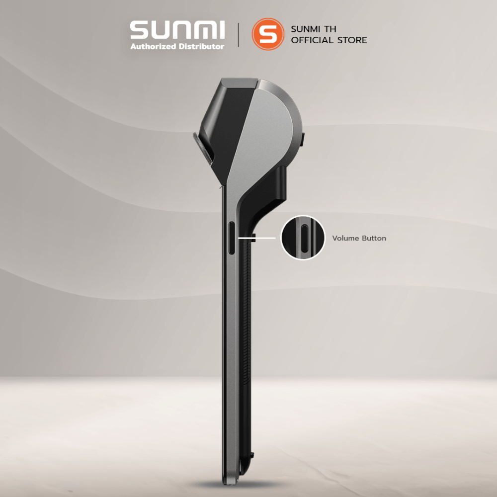 เครื่อง POS พกพา SUNMI V3 [รุ่นไม่มีสแกนเนอร์] จอสัมผัส 6.75 นิ้ว ANDROID 13 รองรับแอปเดลิเวอรีและเครื่องพิมพ์ใบเสร็จในตัว (แถมฟรีระบบขายหน้าร้าน)_6